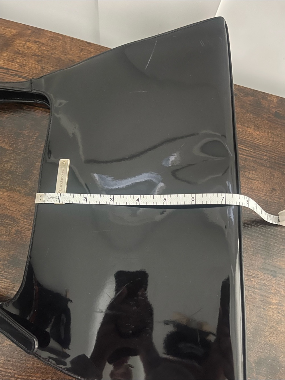 Black Patent Shoulder Bag - Unknown Brand - Picture 8 of 16